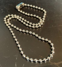 Collana militare in acciaio