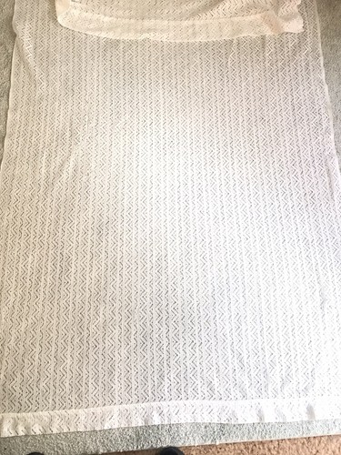Tenda vintage pizzo bianco - in,