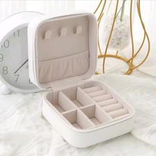 Porta Gioielli LPU Nero Organizer Donna – Scatola Anelli Collane Bracciali