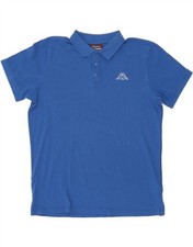 Polo uomo KAPPA XL blu cotone