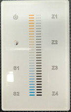 Nova Flex Touch Panel Controller | Doppio Colore Regolabile | RF | NF-S3i-TP-AS