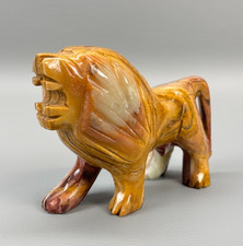 SCULTURA VINTAGE LEONE ONICE