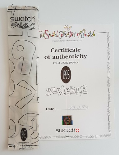Swatch gent gz124pack scribble - gz124pack,