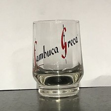 6 Bicchieri liquore Sambuca Greca 