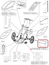 Borsa bagaglio Thule CX1 rosso