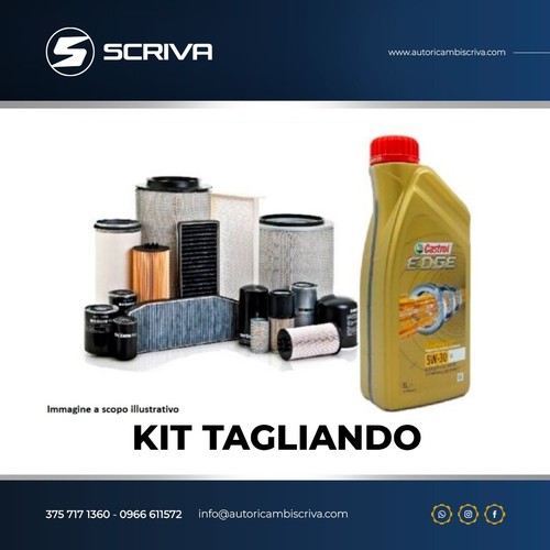 Kit tagliando olio filtri - tagliando, olio+filtri