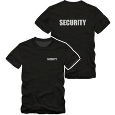 T-Shirt Security Nera XS-5XL