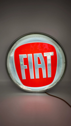 88954 insegna luminosa fiat - insegna,