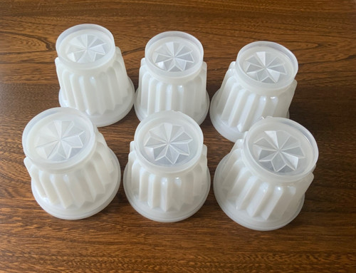 Vintage tupperware jelly - 6, x