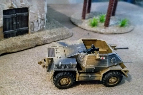 Wwii auto corazzata - corazzata, modello