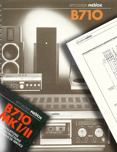 Revox studer b710 - b710,