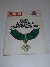 RIVISTA EPOCA N° 822 DEL 1966 CON INSERTO FIGURINE CALCIO MONDIALI 