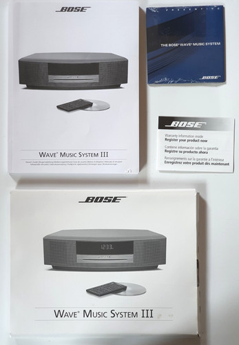 Bose wave music system iii - wave, 3