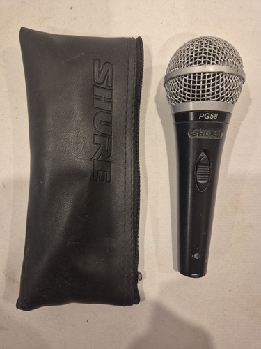 Shure pg58 microfono - shure,