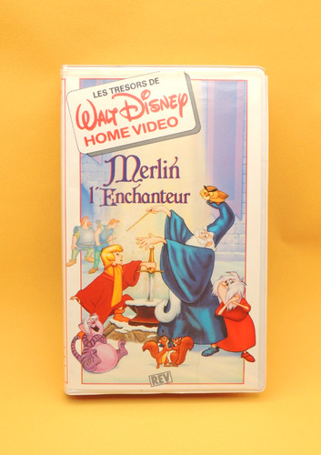 Vhs merlin enchanteur - merlin, l'enchanteur