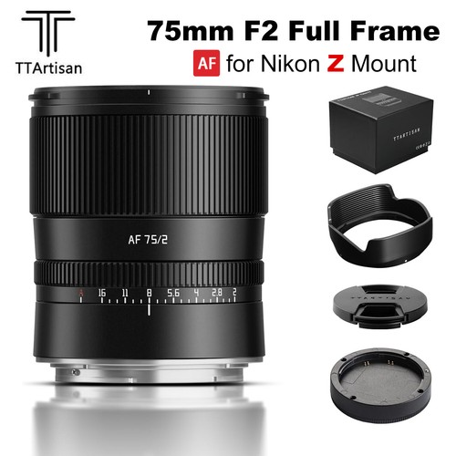 Ttartisan 75mm full frame - ttartisan, f2.0