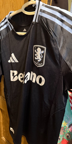 Maglia aston villa - away, rogers