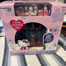 Giocattolo e accessori vintage Sanrio Hello Kitty Light Up Castle **NUOVO** RARO!