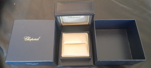Scatola porta anello chopard - anello,
