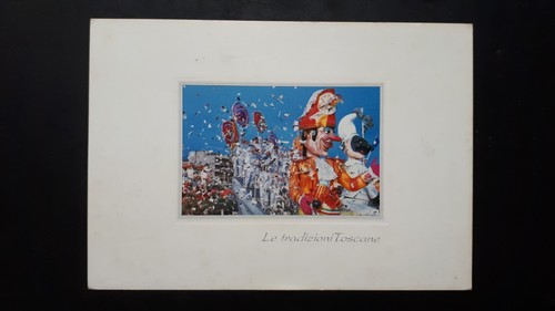 Cartolina carnevale viareggio - cartolina,