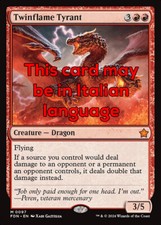MTG TWINFLAME TYRANT EXC - TIRANNO DELLA FIAMMA GEMELLA 97 - FDN - MAGIC