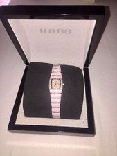 orologio rado donna rosa,usato,come nuovo