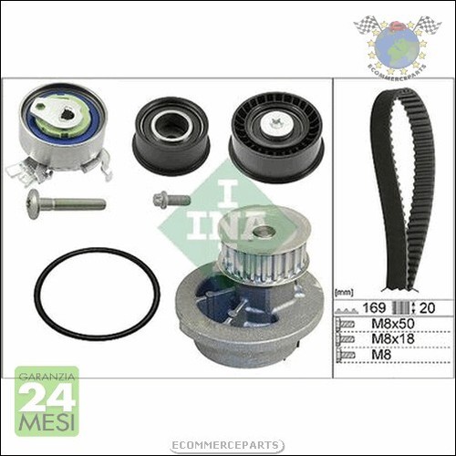 Kit distribuzione pompa - distribuzione, +