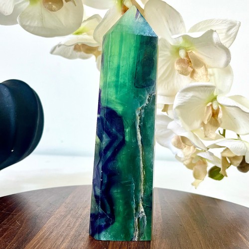 Colonna cristallo fluorite