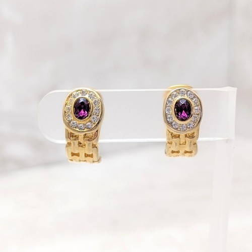 Vintage clip earrings - vintage,