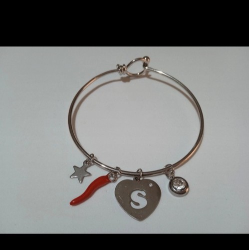 Bracciale colore argento - , con