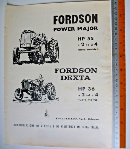 Pubblicità fordson power - pubblicità,
