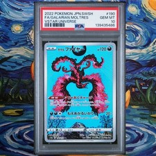 Moltres PSA 10 Graded Vstar