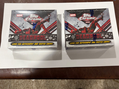 2025 topps chrome deadpool - 2025,