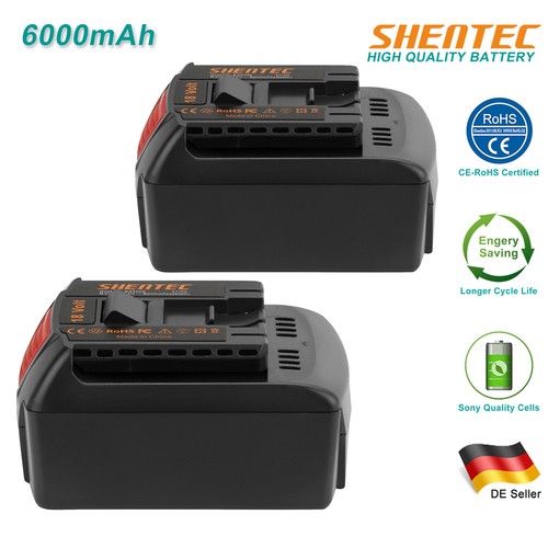 0ah 18v batteria agli - 2x, 6.0ah