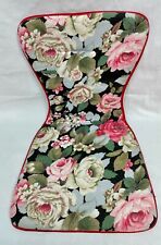 Cuscino intero copri sedia/sdraio a fiori 78 x 43 cm fantasia floreale e laccio