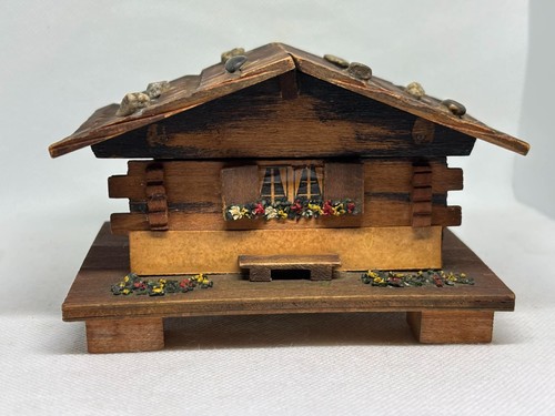Vintage swiss chalet wooden - vintage,