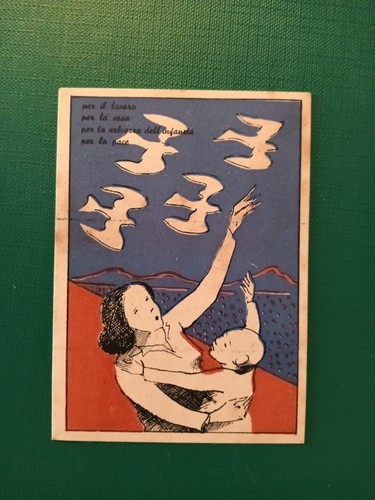 Italian women union card - italian,