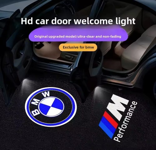 Luci led portiere bmw logo - luci, hd