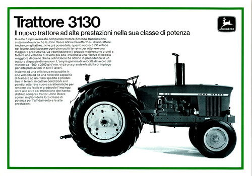 John deere trattore 3130 - 3130, il