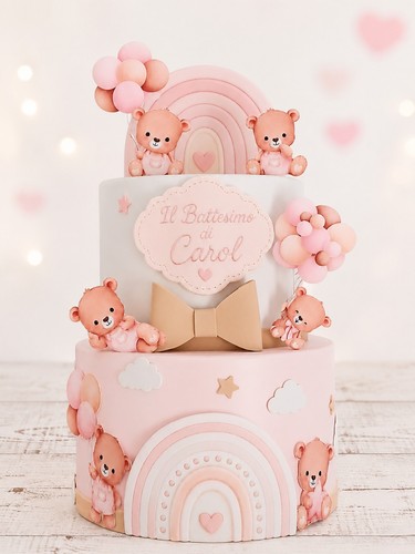 Torta scenografica bimba - scenografica,