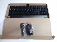 Kit tastiera USB e mouse ottico USB Lenovo