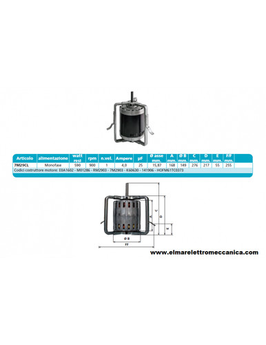 7m29cl 590 900 giri - 7m29cl,