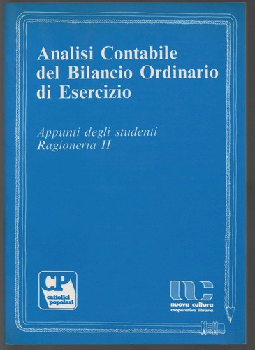 Analisi contabile del bilancio