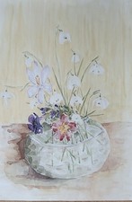  Quadro acquerello natura