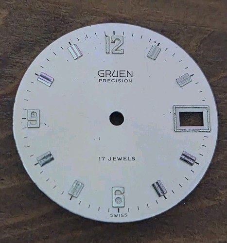 Gruen precision vintage dial - gruen,