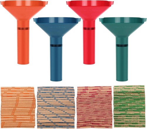 Involucri per monete assortiti