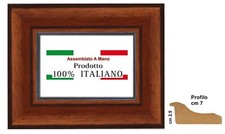 Cornice  in noce arte povera