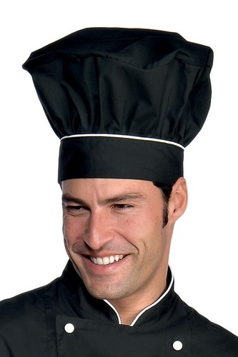 Cappello cuoco alicante - cappello, nera