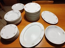 Servizio piatti porcellana vintage Thun Cecoslovacchia