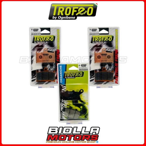 Kit pastiglie freno trofeo - pastiglie,
